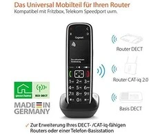 Gigaset E720HX juoda