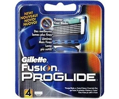 Gillette Fusion ProGlide skutimosi peiliukai 4 vnt
