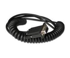 HONEYWELL CBL-020-300-C00-01 IND RS232 5V SIGNL BLK DB9 FEMM 3M COILED 5V EXTERNAL POWER - (Barcode POS &amp; Warehousing > Barcode Device Accessories)