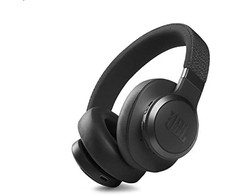 Belaidės ausis apgaubiančios triukšmą slopinančios Ausinės JBL Live 660NC, Juoda