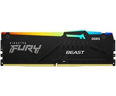 Vidinė atmintis (RAM) KINGSTON 16GB 5200MHz DDR5 CL40 DIMM Kit of 2 FURY Beast RGB