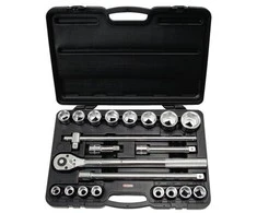Galvučių komplektas 3/4'' 19-50mm 21vnt, KS Tools