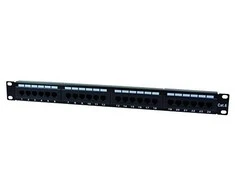 „LogiLink 19" 1U 24x RJ-45 Cat.6 Juoda (NP0004)