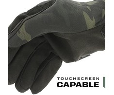 Mechanix Wear Pirštinės Mechanix The Original® Juodas Multicam® Camouflage M dydis. Velcro, dirbtinė oda, TrekDry®