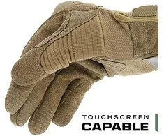 Mechanix Wear Pirštinės Mechanix M-Pact® 3 Coyote L dydis. Velcro, TrekDry®, dirbtinė oda, delno, Kevlar® krumplių, Armortex®, pirštų apsauga, D30® apsauga nuo vibracijos