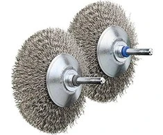 Metalinis šepetys su koteliu PFERD KBU 8010/6 INOX 0,3 SG