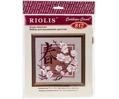 RIOLIS - Create It Yourself - Siuvinėjimo rinkinys „Pavasaris“ 812 (20x20 cm)