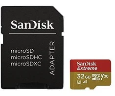 Atminties kortelė Sandisk Extreme microSDHC UHS-I 32GB