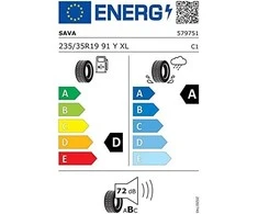 Sava Padangos Intensa UHP 2 91 Y XL (D A B 72dB)