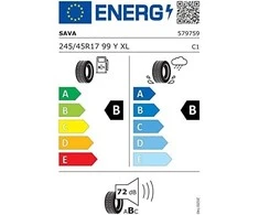 Sava Padangos Intensa UHP 2 99 Y XL (B B B 72dB)