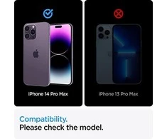 Spigen tR Align Master 2 Pack, FC juodos spalvos – Apple iPhone 14 Pro Max