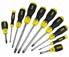 STANLEY SUKTUČIŲ RINKINYS 10 vnt. CUSHION GRIP PŁ + PH