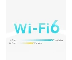 TP-Link viso namo tinklelio „Wi-Fi 6“ sistema | „Deco X50“ (2 vnt. pakuotė) | 802.11ax | 574+2402 Mb/s | Ethernet LAN (RJ-45) jungtys 3 | Tinklo palaikymas: Taip | MU-MiMO: Taip | Ne, mobilusis plačiajuostis ryšys: | Antenos tipas: Vidinė