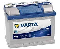 VARTA START STOP N60 (560500064) 60Ah 640A (EN) 12V EFB akumuliatorius