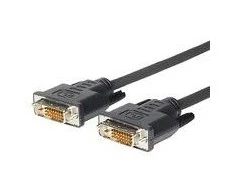 Kabelis VivoLink DVI-D - DVI-D 3m juoda (PRODVIS3)
