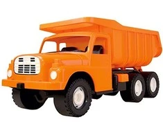 Wader Dino Toys The Tatra 148 car, plastikas oranžinis