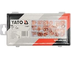 YATO PODKŁADKI MIEDZIANE 150szt.