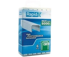Kabės „Rapid" pl. dėžė. 140/06 5000 vnt.