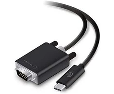 USB kabelis Alogic USB-C - D-Sub (VGA) Juodieji (ELUCVG- 02RBLK)