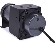 Alphacool Core 100 Aurora ARGB rezervuaras, akrilas - juodas