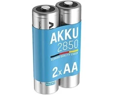 1x2 Ansmann NiMH rech. baterija 2850 Mignon AA 2650 mAh
