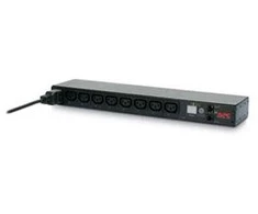 APC AP7921B maitinimo paskirstymo įrenginys 0U/1U Juoda 8 AC išvestis(ys / čių)