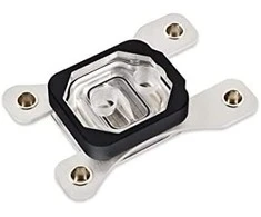 Aqua Computer cuplex kryos NEXT RGBpx AM4/AM5/3000/5000 – Acetal + 925 sidabrinis, juodos spalvos