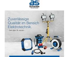 Įkraunamas prožektorius AS-SCHWABE EVO 8 3W+1W COB LED