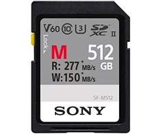 Sony atminties kortelė SDXC 512GB M-Series UHS-II C10 U3 V60