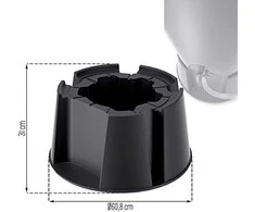 Prosperplast pakyla vandens talpai BASECAN 2, antracito splavos