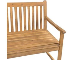 Beliani Sodo suolas iš sertifikuotos medienos 160 cm VVARA