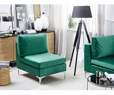 Sofa Beliani 1 vietos modulis EVJA žalias veliūras