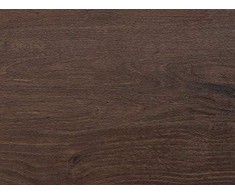 Beliani Valgomojo stalas SPECTRA tamsiai rudas 140 cm 90 cm