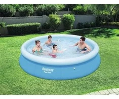 Bestway Fast Set 57273 antžeminis baseinas Pripučiamas baseinas Apskritas 5377 L Mėlyna