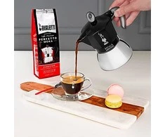 Moka kavinukas Bialetti Moka Induction Juodas 4 cups