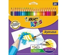 Bic Spalvoti pieštukai Aquacouleur 24 spalvų rinkinys