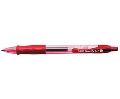 Bic Gelinis rašiklis Gel-Ocity 0.7 mm, raudonas, pakuotėje 12 vnt.