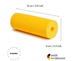 Masažinis volas Blackroll Mini - Geltonas