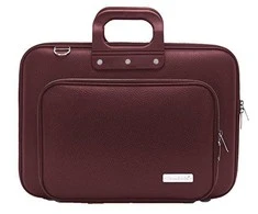 Kompiuterio krepšys BOMBATA Classic Plus 15, burgundiška raudona sp.