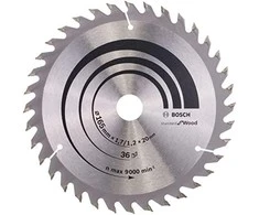 Bosch Disk.pjūkl.diskas Optilin 165 x 20/16 Z36
