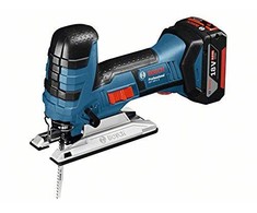 Bosch Akumuliatorinis siaurapjūklis GST 18 V-LI S, be akumuliatoriaus ir kroviklio, kartotninė pakuotė