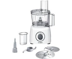 Virtuvinis kombainas Bosch MCM3110W Virtuvės kombainas, MultiTalent 3, 800 W, Baltas, Baltas