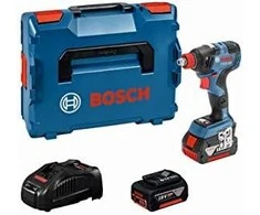 Bosch Akumuliatorinis smūginis suktuvas / veržliaraktis GDX 18V-200 C, 2x5.0Ah, 1880CV