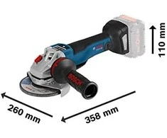 Bosch GWS 18V-10 PSC 2x5.5Ah Pc GAL 1880CV, L-boxx