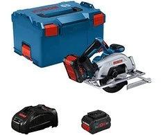 Bosch GKS 18V-57-2 2x5,5Ah ProC GAL 1880CV, L-boxx