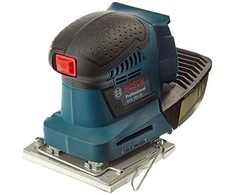 Bosch Akumuliatorinis vibracinis šlifuoklis GSS 18V-10, be akumuliatoriaus ir kroviklio