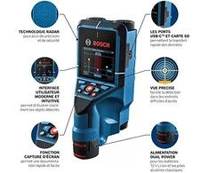 Bosch D-tect 200 C, BG 4x1,5V