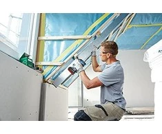 Smūginis veržliasūkis Bosch GDR 18V-200; 18 V (be akumuliatoriaus ir pakrovėjo)