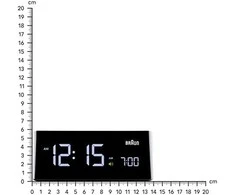 Braun BNC 016 BKEU LED žadintuvas juodas