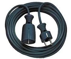 Brennenstuhl Ilgiklis CEE 7/7 , CEE 7/4 (Schuko), 3m Baltas1168430 / DEL-118G